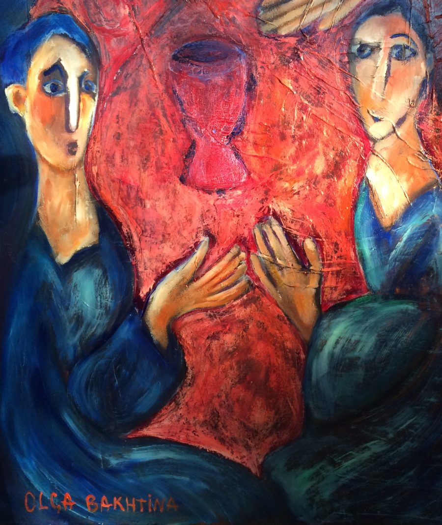 Apostles painting | Olga Bakhtina