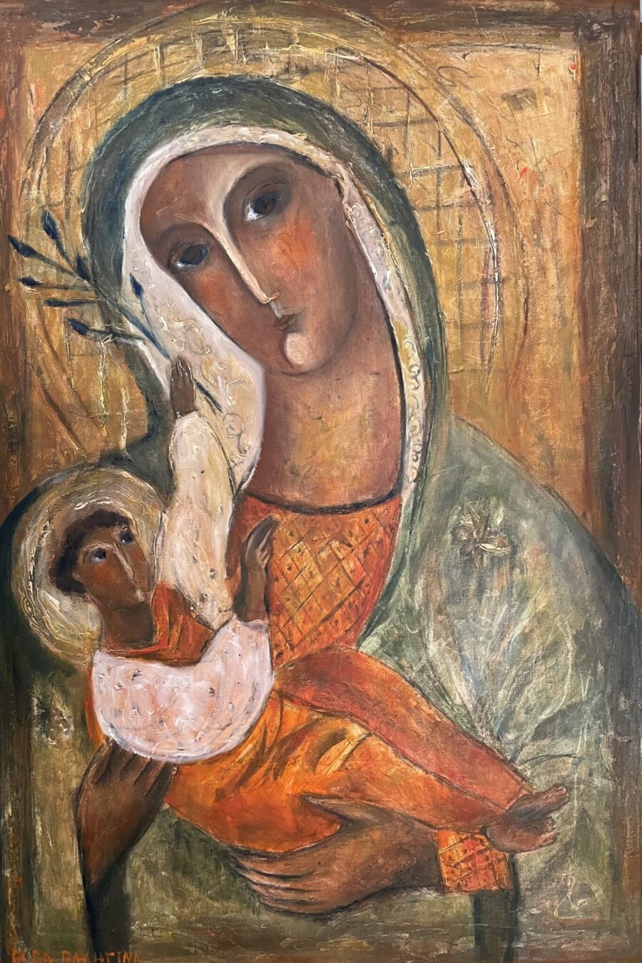 Madonna and Child with an Olive Branch 2024