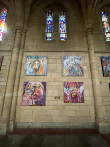 St Johns Cathedral - Olga Bakhtina Exhibition - Wall 4