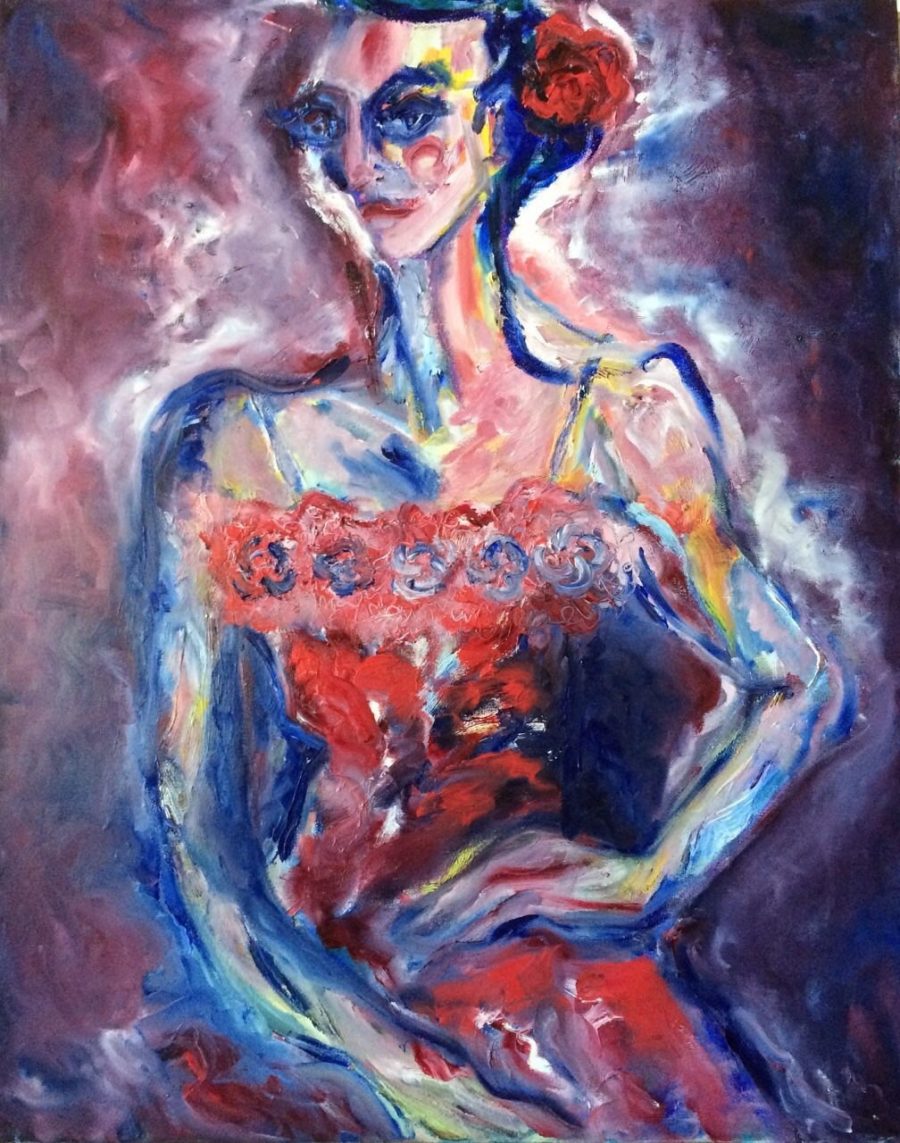 Carmen painting | Olga Bakhtina